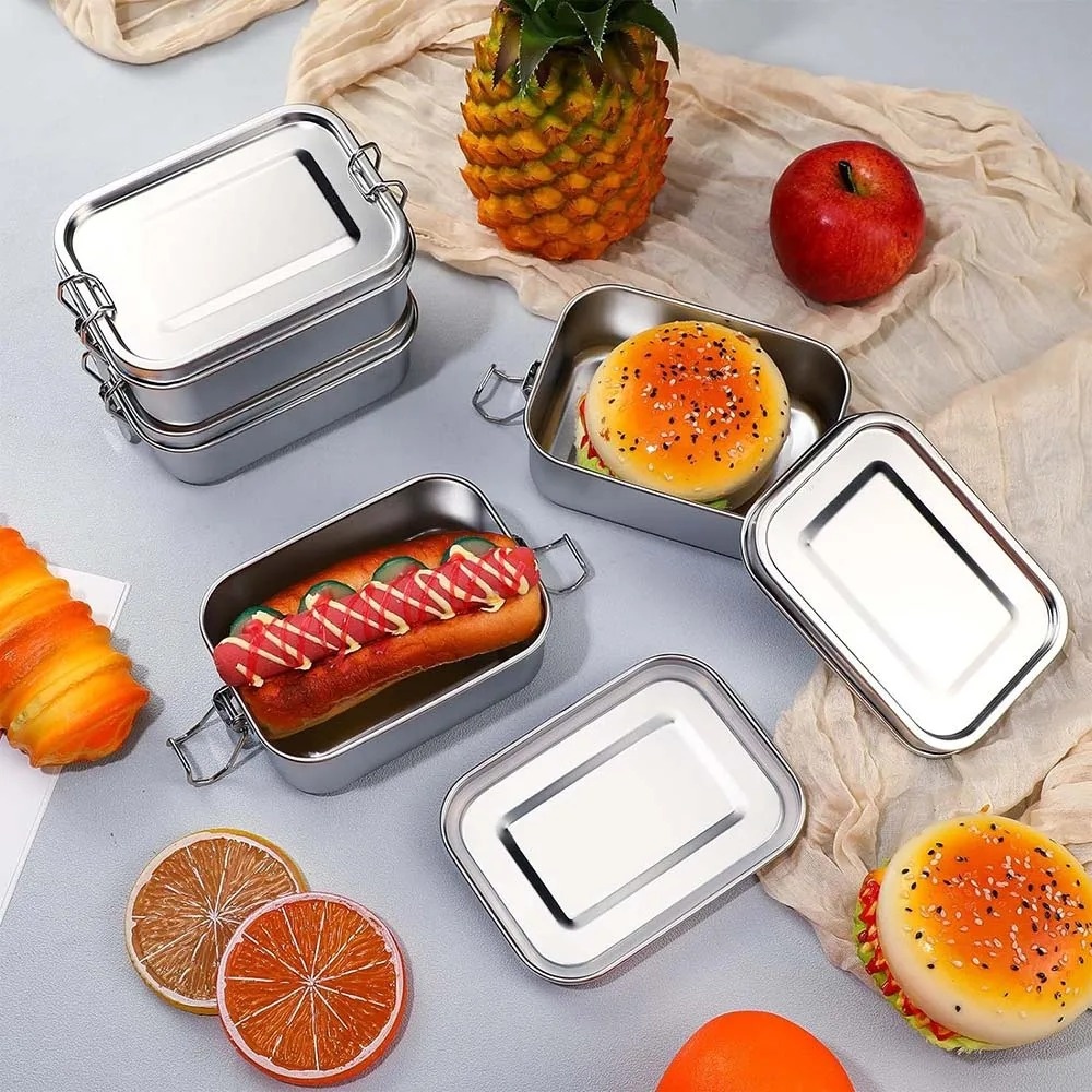 Stainless Steel Bento Box Meta - Food Storage Underground review and price